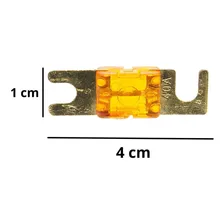 Porta Fusível Midi Pequeno E Fusível Mini Faca 40 Amperes Foto mini 4