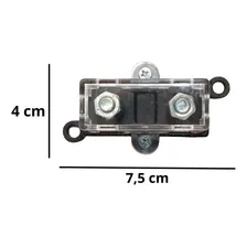 Porta Fusível Midi Pequeno E Fusível Mini Faca 40 Amperes Foto mini  3