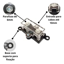 Porta Fusível Midi Pequeno E Fusível Mini Faca 40 Amperes Foto mini  2