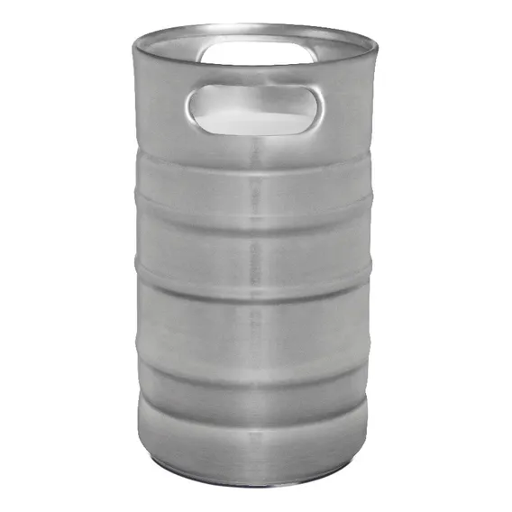 Porta Garrafa Cerveja Térmico Camisinha 600 Barril Lixado Cor Prateado Foto 1