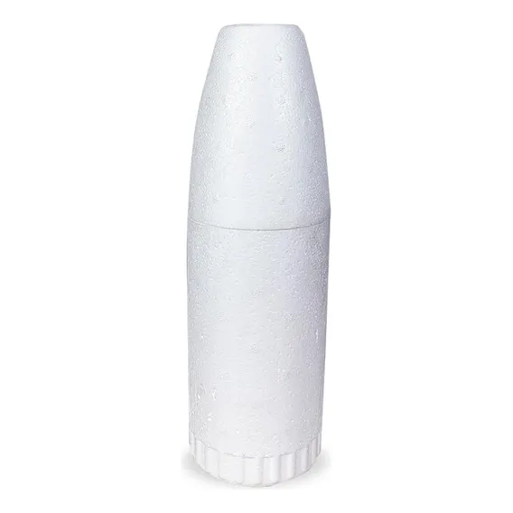 Porta Garrafa Isopor Cerveja Garrafa 600ml 35cm Altura Foto 1