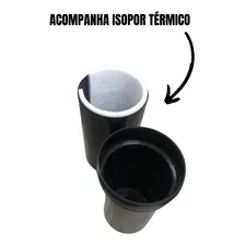 Porta Garrafa Térmico Camisinha Cerveja Litrão Cores 5 Und Cor Preto Foto mini 4