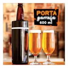Porta Garrafa Térmico Cerveja 600ml Camisinha Preto - 12 Uni Foto mini  2