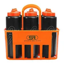 Porta Garrafas C/ Squeezes Bico Automático - Tipo Gatorade Cor Preto Foto  mini 1