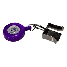 Porta Giz Para Sinuca Com Elástico + Giz Master Profissional Cor Vinho Foto mini 2