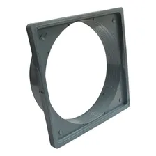 Porta Grelha Quadrada Amanco Cinza 100x100 Amanco Foto mini 3