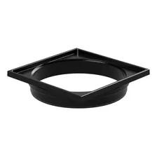 Porta Grelha Quadrado 15 Cm Preto Foto mini 2