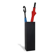 Porta Guarda Chuvas Suporte Vazado Aço Preto Luxo - Geguton Foto mini 1