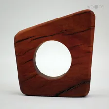 Porta Guardanapo De Mesa Porta Guardanapo De Madeira Woody Foto mini  3