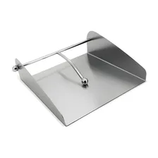Porta Guardanapo Inox Mesa Papel Resistente Toalha Kit 2 Un Cor Prateado Foto mini 1