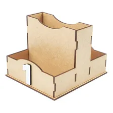 Porta Guardanapo Madeira Mdf Kit 10 Peças Foto mini 4