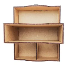 Porta Guardanapo Madeira Mdf Kit 25 Peças Foto mini  3