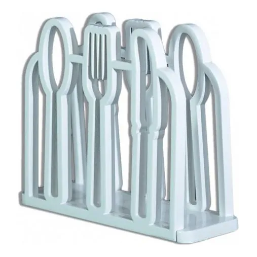 Porta Guardanapo Talher Mod 01 Branco - Geton Foto 1