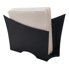 Porta Guardanapos De Papel Suporte Guardanapo Para Mesa Uz Cor Preto Foto mini 3