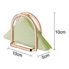 Porta Guardanapos Pequeno Rose Gold Future 1602rg Foto mini 2