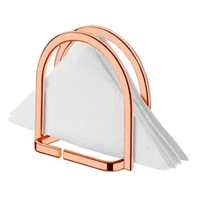 Porta Guardanapos Pequeno Rose Gold Future 1602rg Foto mini 4