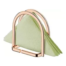 Porta Guardanapos Pequeno Rose Gold Future 1602rg Foto mini 1