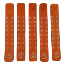 Porta-incenso Laranja Parman Ripa De Bambu - Kit X 10 Unidades Foto mini 1