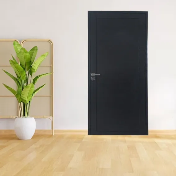 Porta Lambril De Alumínio 210 X 90cm Com Maçaneta Eb Foto 1