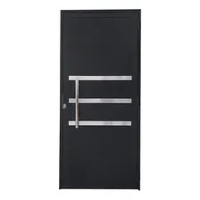 Porta Lambril De AlumÃnio 210 X 90cm Com Puxador E Friso Foto mini 2