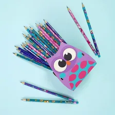 Porta Lápis Com Necessaire Bubu E As Corujinhas Foto mini 4