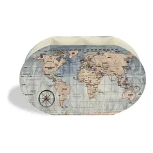 Porta-lápis Mapa Mundi Vintage Geguton ImperdĂvel Foto mini 2