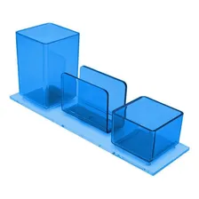 Porta Lápis/clips/lembrete Acrimet Azul 940.2 Foto mini 1