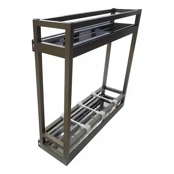 Porta Latas/贸leo Aluminio 130 Deslizante Bronze 9303 Jomer Foto 1