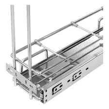 Porta Latas/óleos Premium 125 C/trilhos Inox 3766 Jomer Cor Cromado Foto mini  2