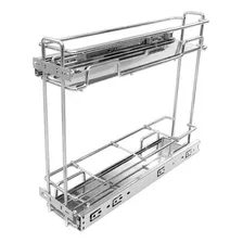 Porta Latas/óleos Premium 125 C/trilhos Inox 3766 Jomer Cor Cromado Foto  mini 1