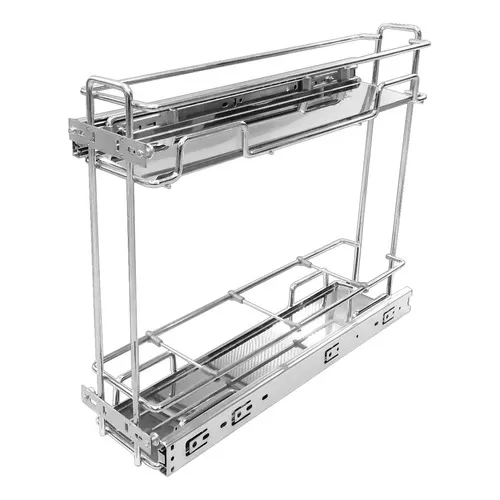 Porta Latas/óleos Premium 125 C/trilhos Inox 3766 Jomer Cor Cromado Foto 1