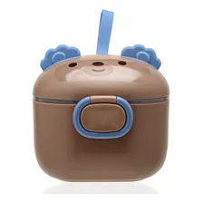 Porta Leite Em P贸 Para Bebe Infantil Com Dosador E Nivelador Foto mini 2