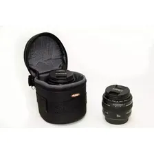 Porta Lente Case Bag Bolsa West P Canon Nikon Sony Cor Preto Foto mini 2