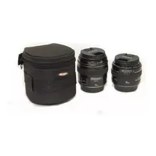 Porta Lente Case Bag Bolsa West P Canon Nikon Sony Cor Preto Foto mini 1