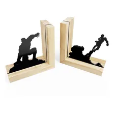 Porta Livros Madeira Her贸is Foto mini 3