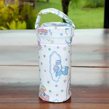Porta Mamadeira Garrafinha Térmico Infantil Bebe Cor Nuvem Foto mini 2