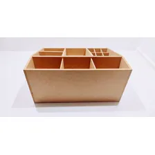 Porta Maquiagem/organizador Aberto Com Gaveta Mdf Foto mini 4