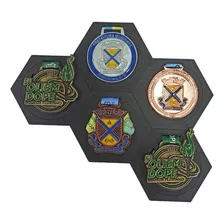 Porta Medalhas Criativo Futebol Corrida Ciclismo Kit Com 5un Foto mini 1