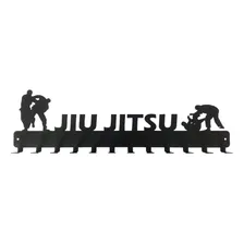 Porta Medalhas Para Paredes Modalidade Jiu Jitsu Cor Preto Foto mini 1