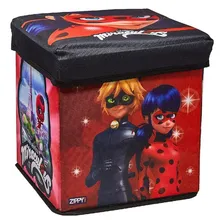Porta Objeto Dobravel Infantil Banquinho Ladybug Zippy Foto mini 3