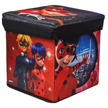 Porta Objeto Dobravel Infantil Banquinho Ladybug Zippy Foto mini 1