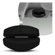 Porta Óculos Automotivo Universal Estojo Para Quebra Sol Cor Preto Foto mini 1
