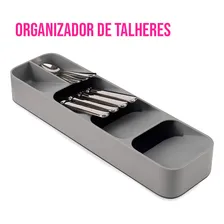 Porta Organizador Talheres Gaveta Com Divisória Antiaderente Foto mini  2