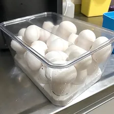 Porta Ovos 30un Organizador De Geladeira Com Tampa Acrílico Foto mini  2