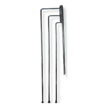 Porta Pano Triplo Com Corrediça 7636 Cromado Jomer Foto mini  2