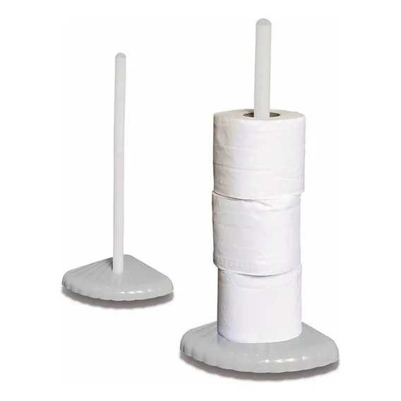 Porta Papel Higienico Daivak Abs Pvc Branco Foto 1