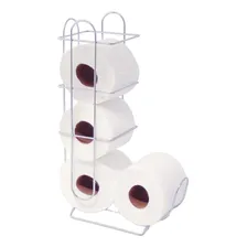 Porta Papel Higiênico Para 4 Rolos N1024 - Niquelart Foto mini  3