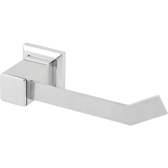 Porta Papel Higiênico Inox Quadrado Papeleira Foto 1