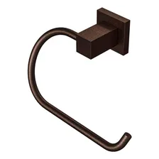 Porta Papel Higiênico Square Luxo Corten Suporte Papeleira Foto mini 1