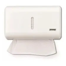 Porta Papel Toalha Compacto Branco + 2 Dispenser Saboneteira Foto mini  2